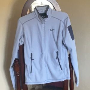 Arc’Teryx lightweight fleece zip up jacket/sweater